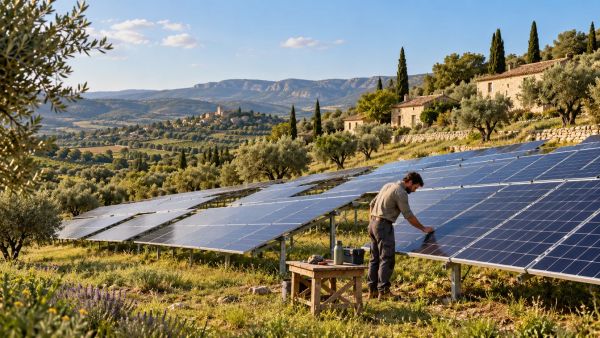 Découvrez comment les panneaux solaires renforcent l'énergie verte