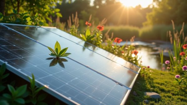 Privilégiez l'énergie verte avec des panneaux solaires photovoltaïques